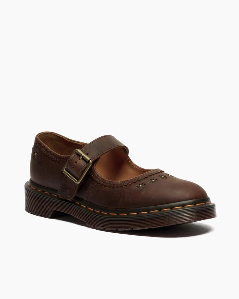Urban Stroll Chunky Buckle Mary Jane Flats