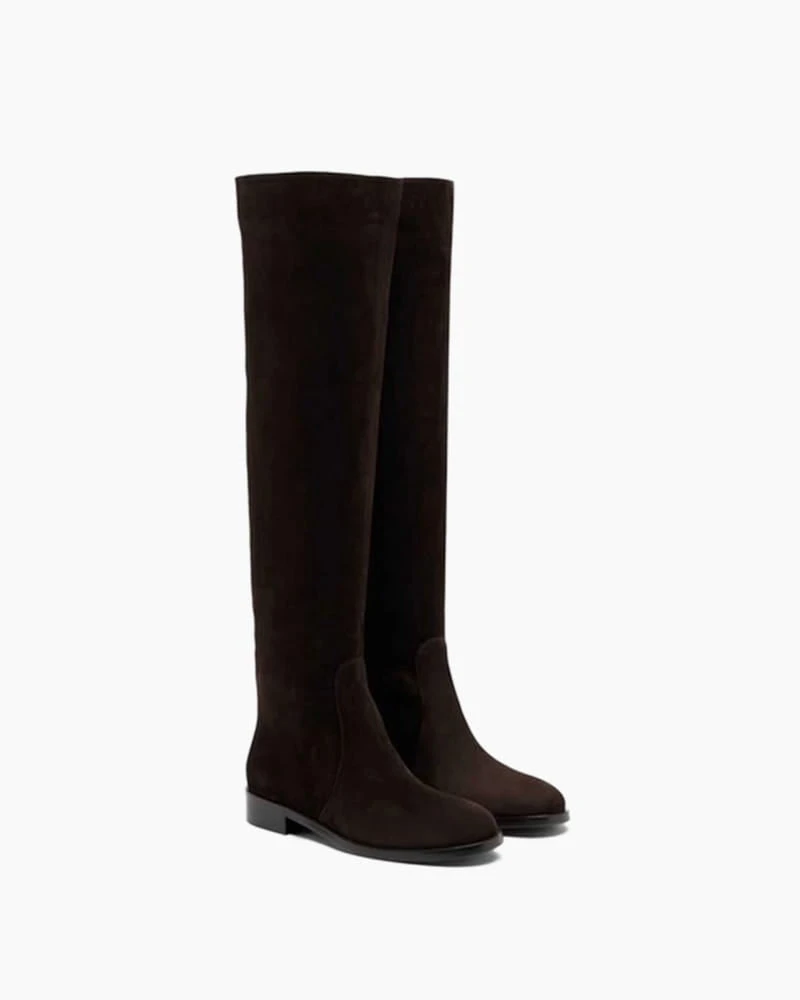 City Stroll Suede Over The Knee Boots