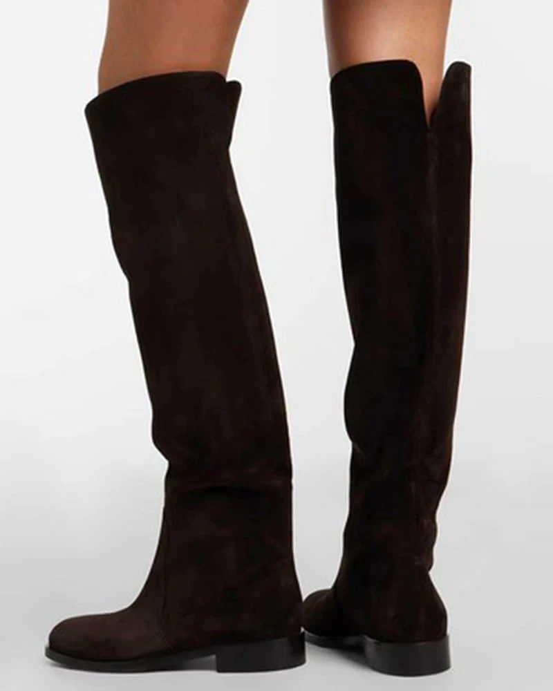 City Stroll Suede Over The Knee Boots