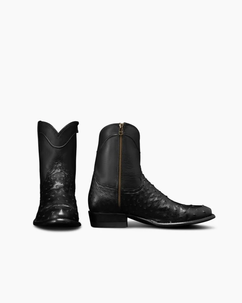 Men's Everyday Sleek Leather Zip Boot