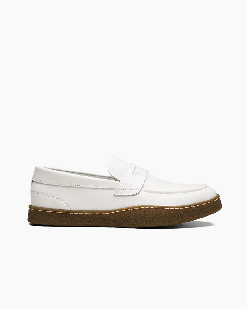 Casual Weekend Leather Slip-On Loafer