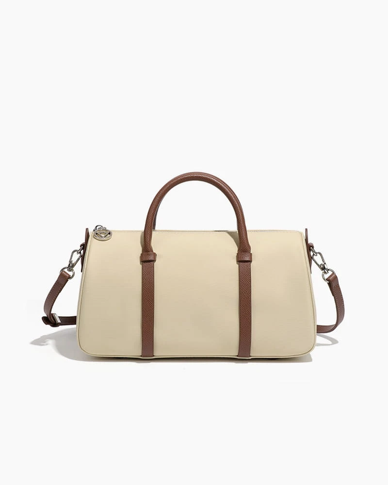 Weekend Travel Nylon Shoulder Duffel Bag With Strap