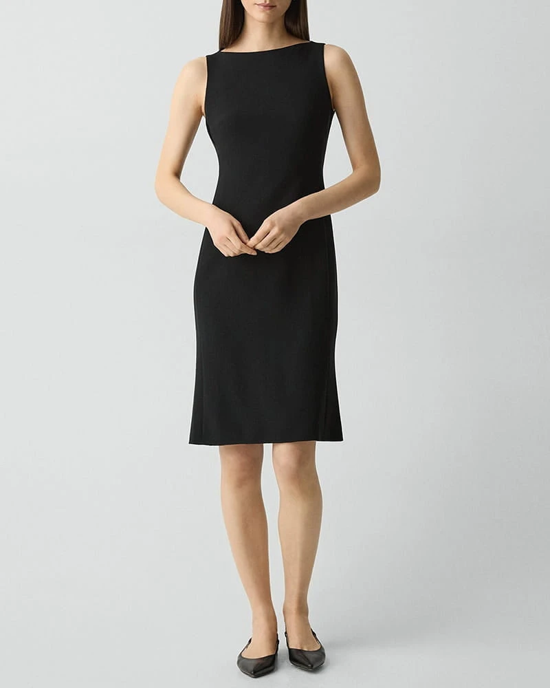 Elegant Office Ready Square Neck Corset Maxi Dress