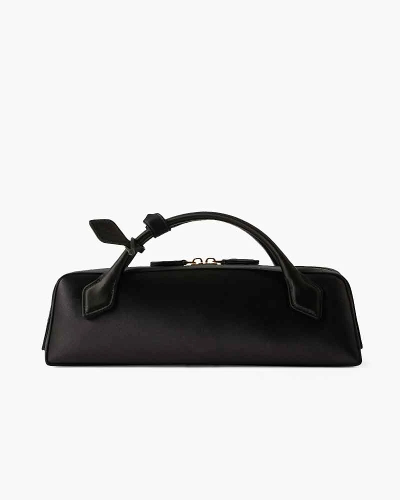 Evening Ready Satin Mini Top Handle Clutch