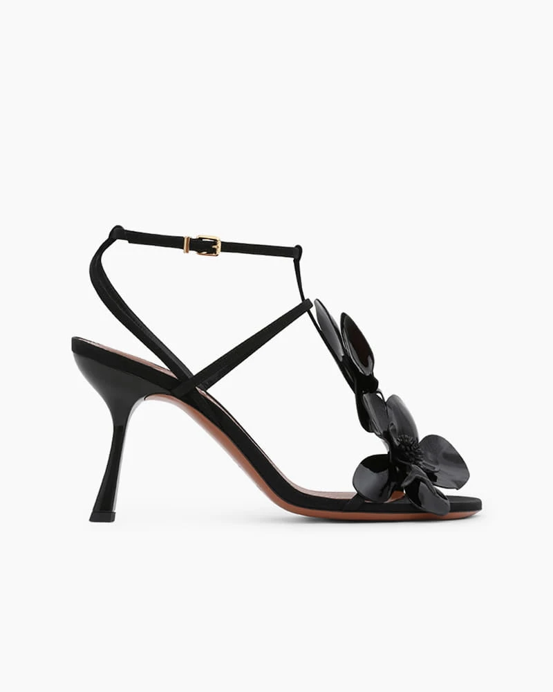 Elegant Evening Orchid Heel Sandal For Soirées