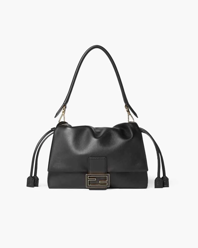 Cappuccino Daytime Chic Shoulder Baguette Bag