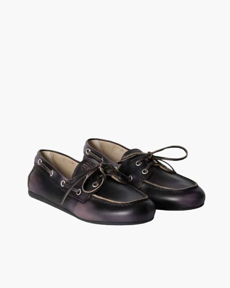 Women's Classic Leather Boat Shoes