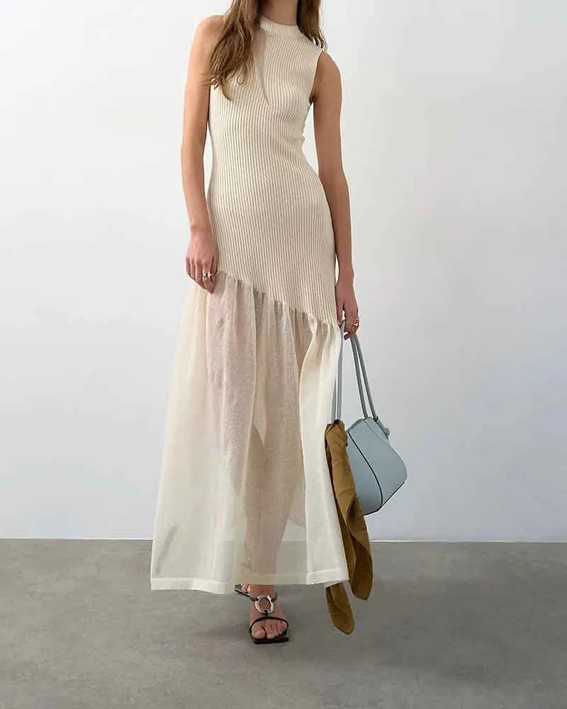 Romantic Evening Tiered Floral Occasion Gown