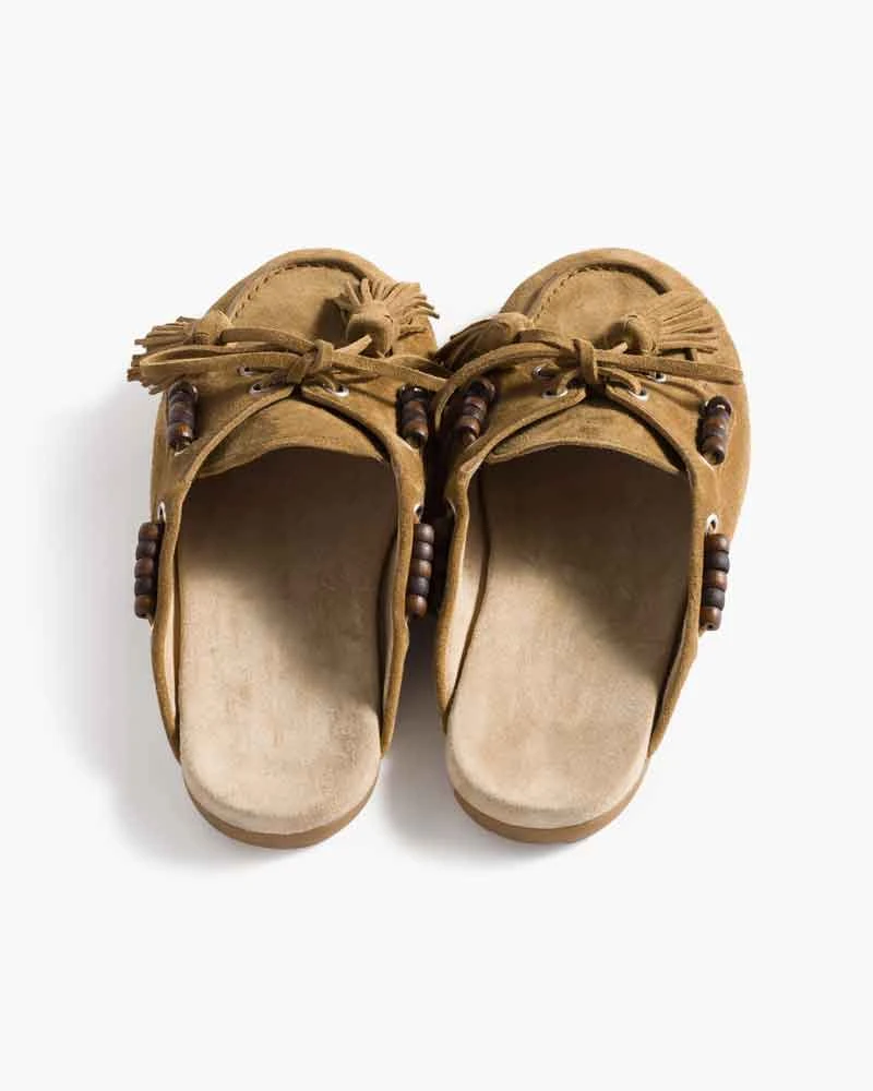 Women's Resort Lounge Tassel Open Mules