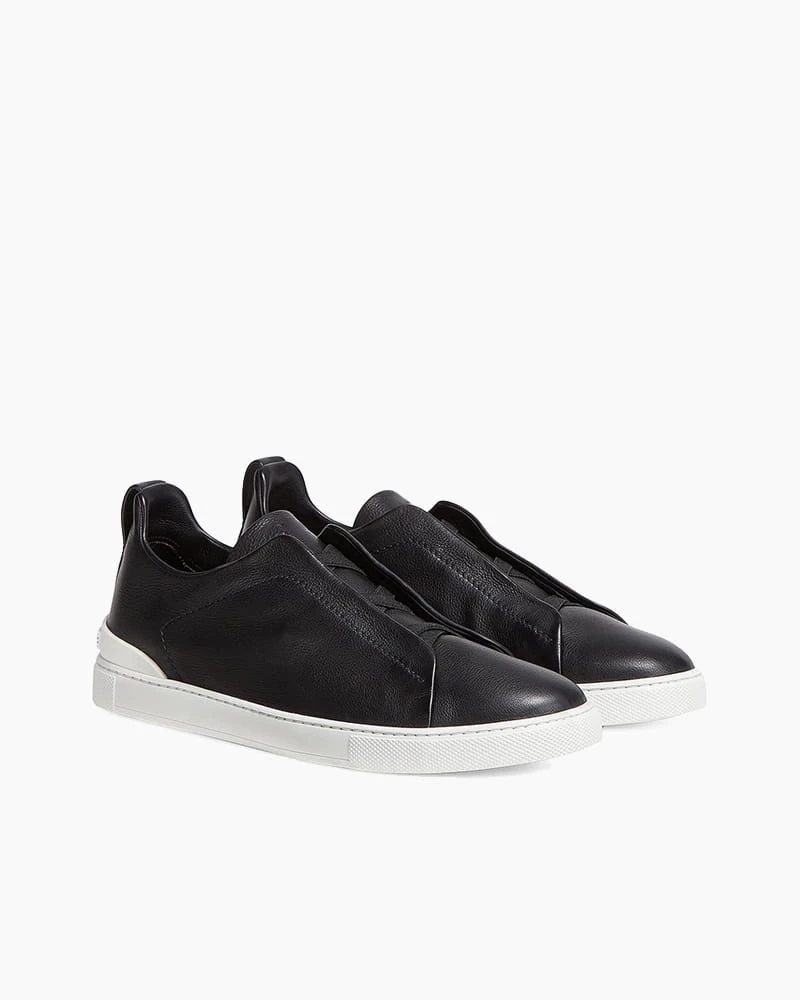 Men's Luxury Slip-On Leather Sneakers