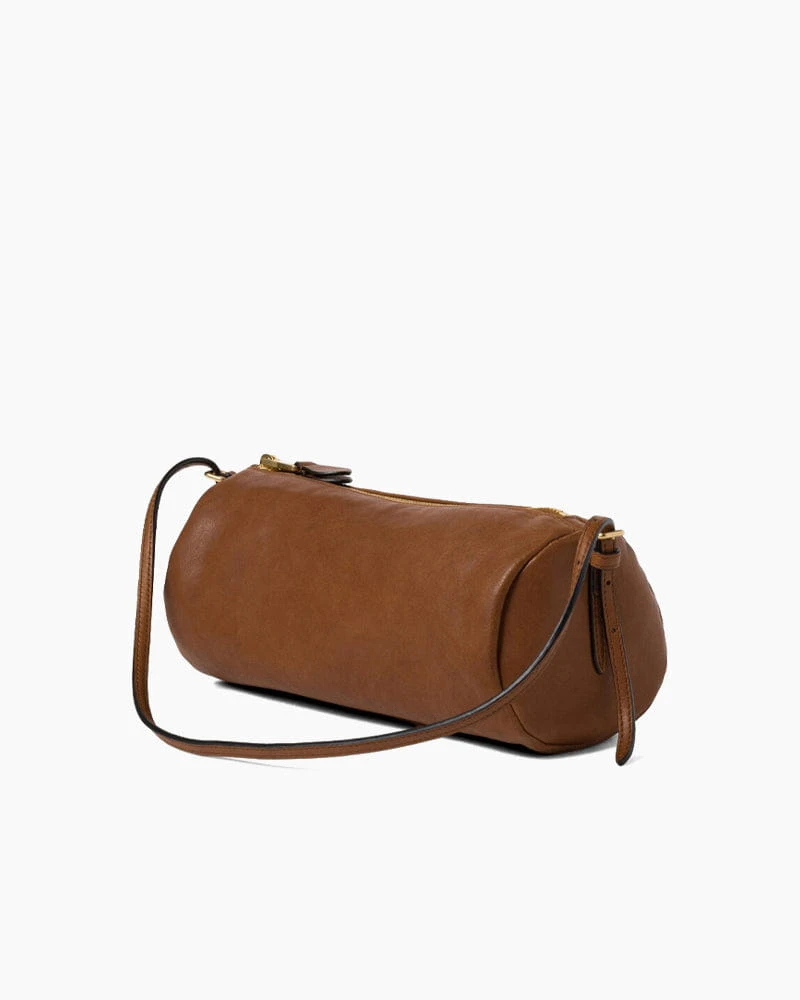 Women's Urban Casual sheepskin Barrel Pouch