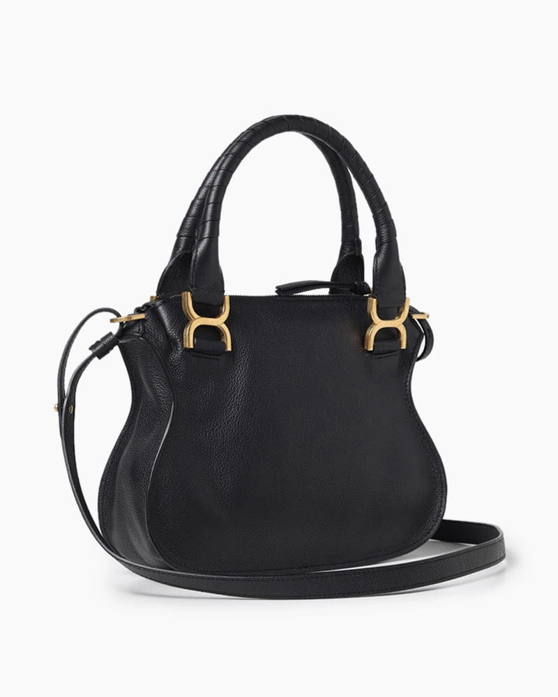 Women’s Office Work Grained Leather Satchel Bag