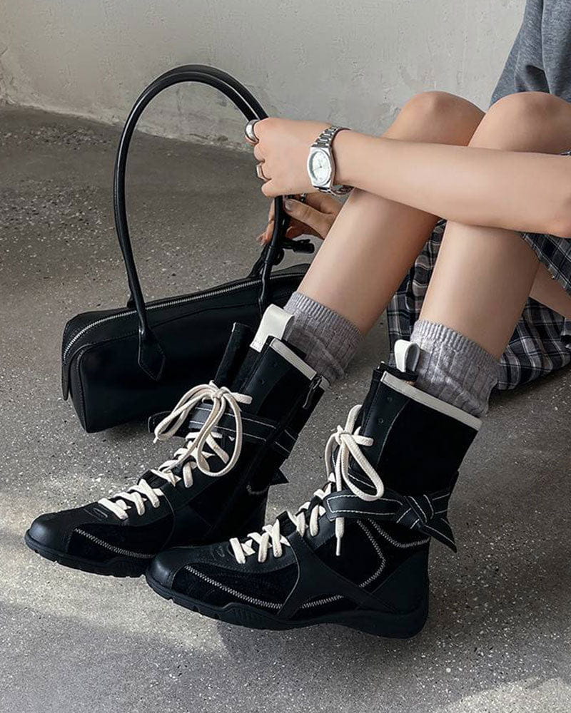 Women's Adventuring Chunky Platform Tall Boots