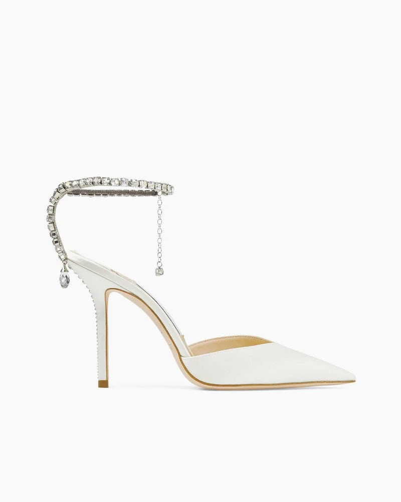 Women's Candlelit Dinner Aesthetic Crystal Detail Pumps