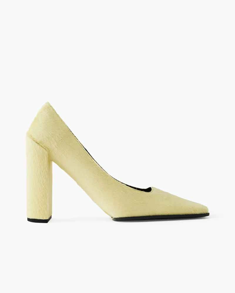 Women's Gallery Visit Horsehair Square Head Pumps