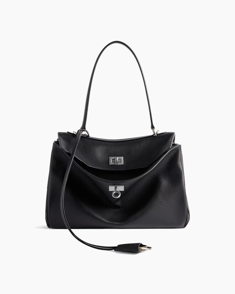 Women's Vintage Oil Waxed Leather Tote Bag