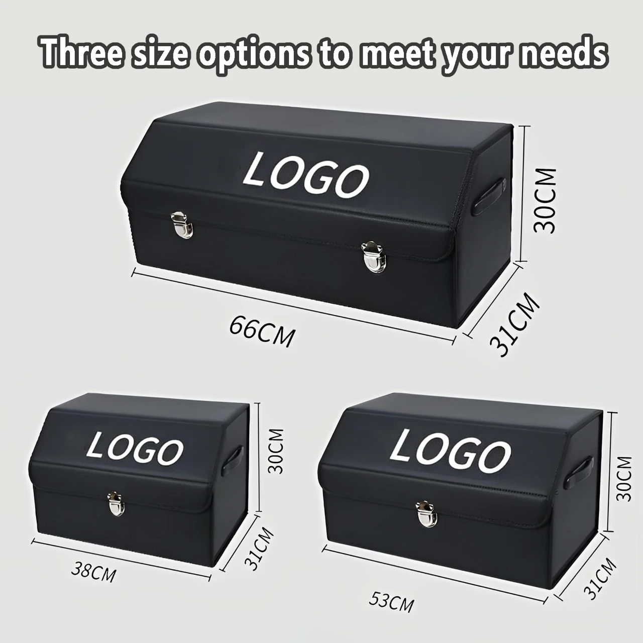 Car Trunk Storage Box, Foldable Car Organizer, Portable Auto Boot Storage Container, Vehicle Interior Accessories