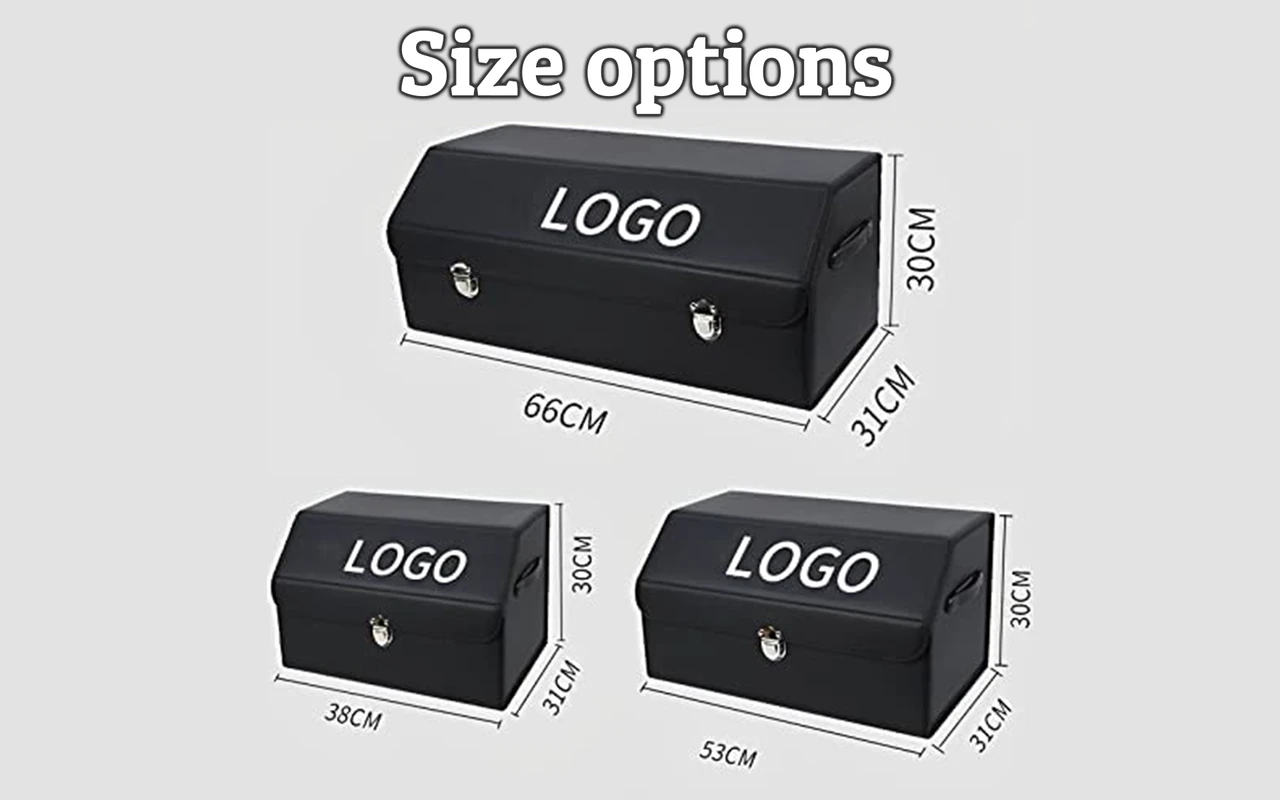 Car Trunk Storage Box, Foldable Car Organizer, Portable Auto Boot Storage Container, Vehicle Interior Accessories
