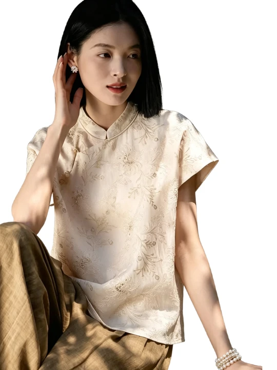 New chinese style top