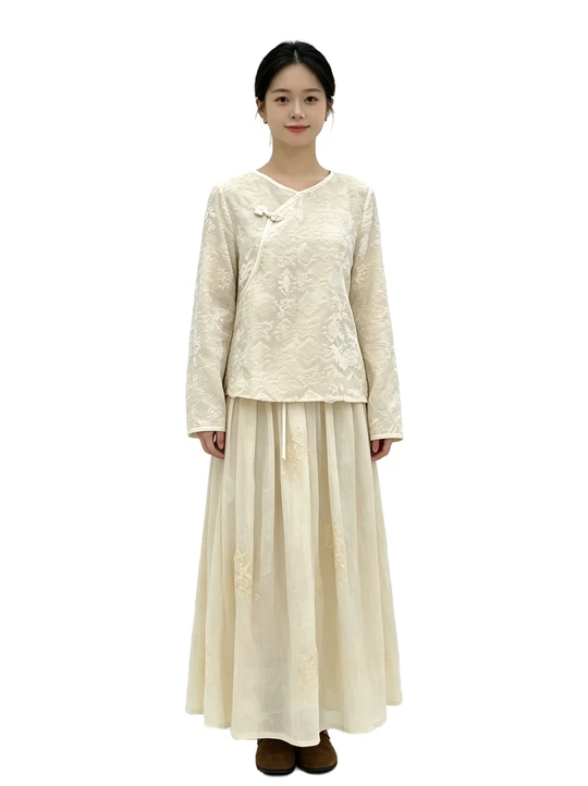 new chinese style top