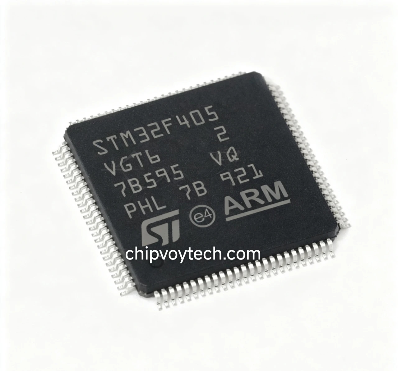 STM32F405VGT6 STM32F405 ARM Cortex-M4 MCU 168MHz 1MB Flash 192KB SRAM LQFP-100 Microcontroller IC