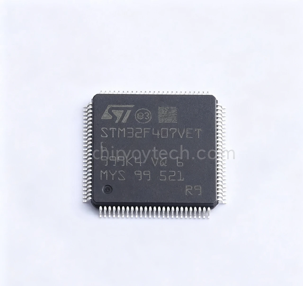 STM32F407VET6 LQFP-100 32-bit Microcontroller ARM Cortex-M4 168MHz 512KB Flash Industrial MCU Chip
