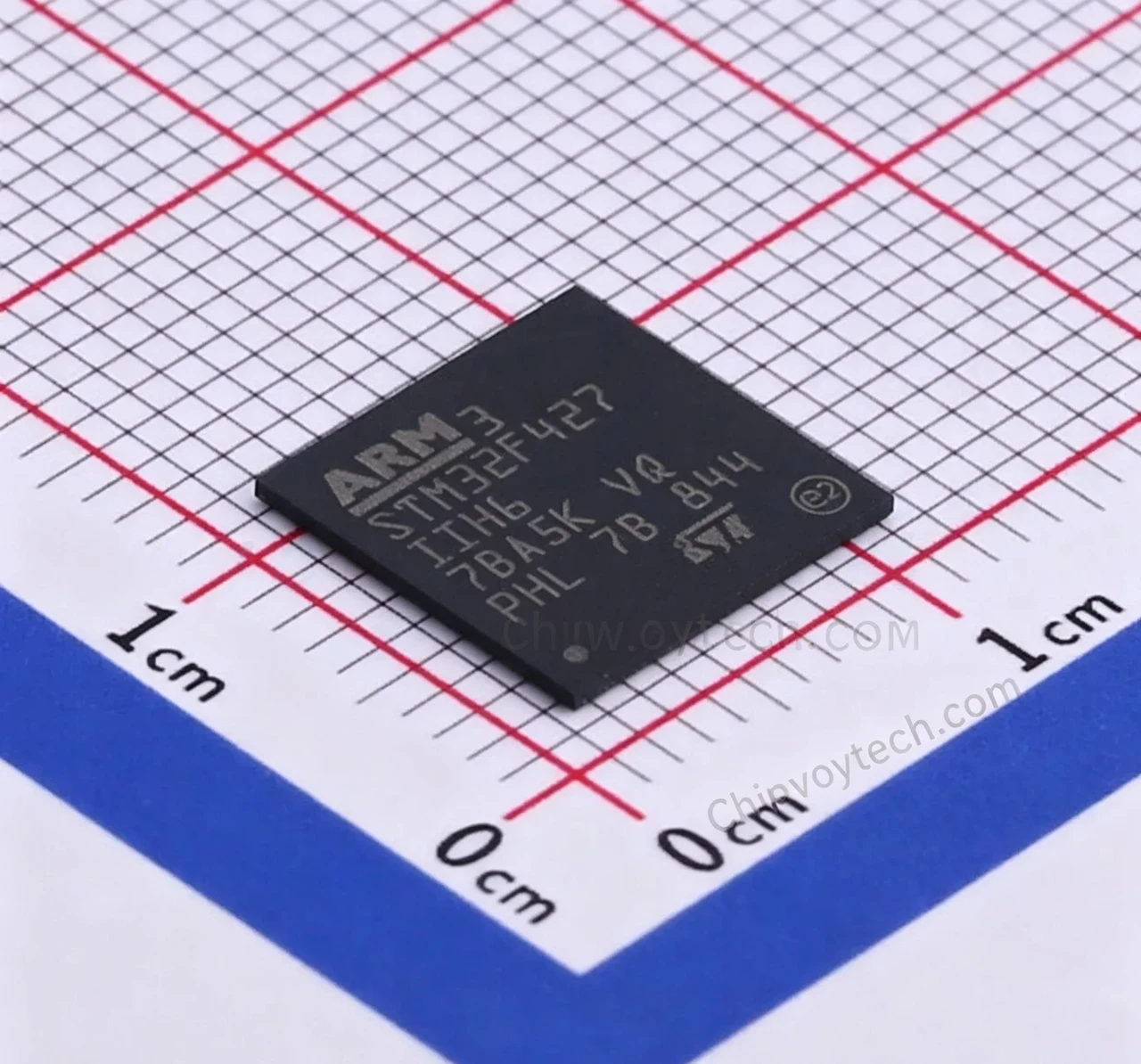 STM32F427IIH6 STMicroelectronics 32-bit MCU Cortex-M4 FPU 180MHz 2MB Flash 256KB SRAM UFBGA176 Microcontroller IC