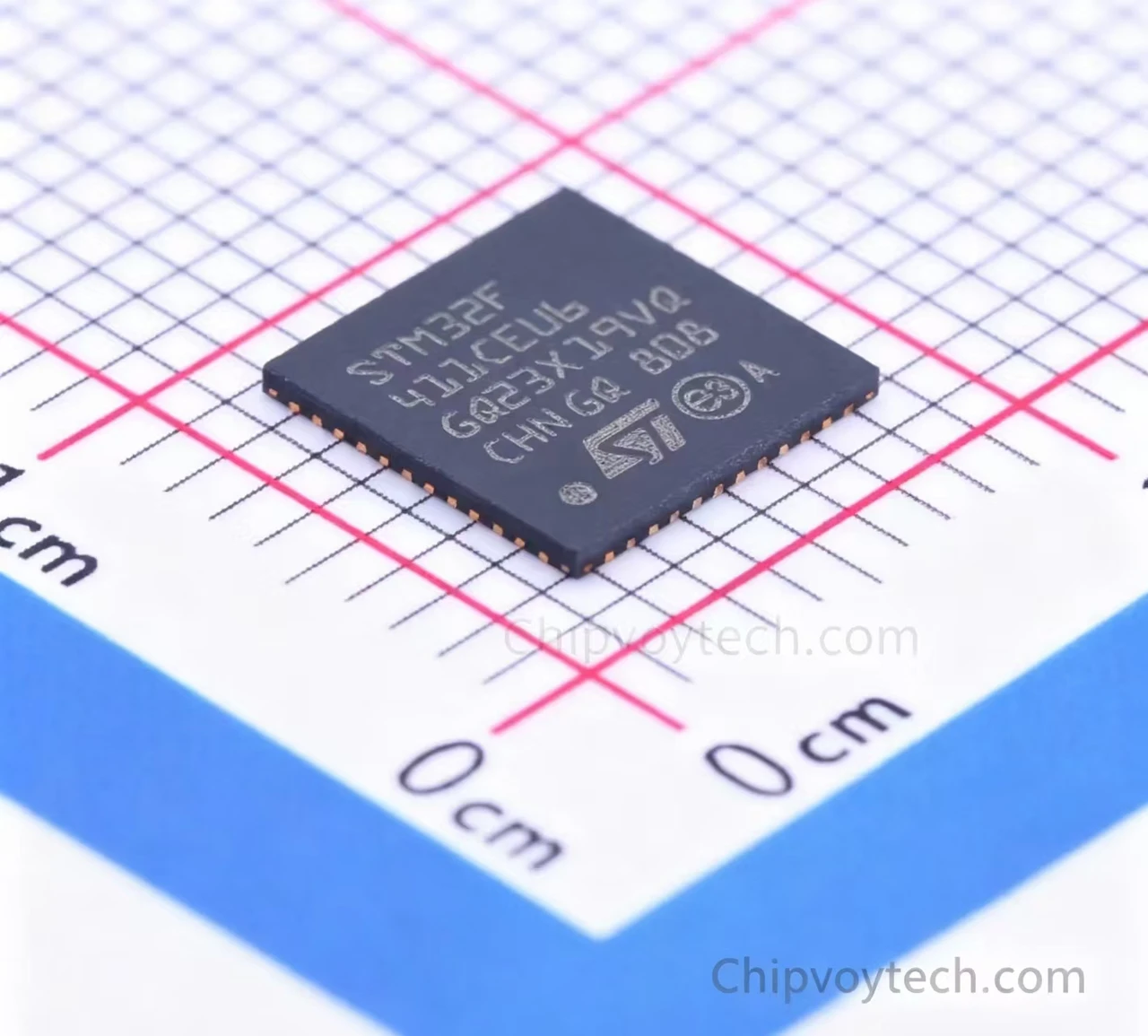 STM32F411CEU6 STMicroelectronics 32-bit Microcontroller IC Arm Cortex-M4 100MHz LQFP48 Embedded MCU