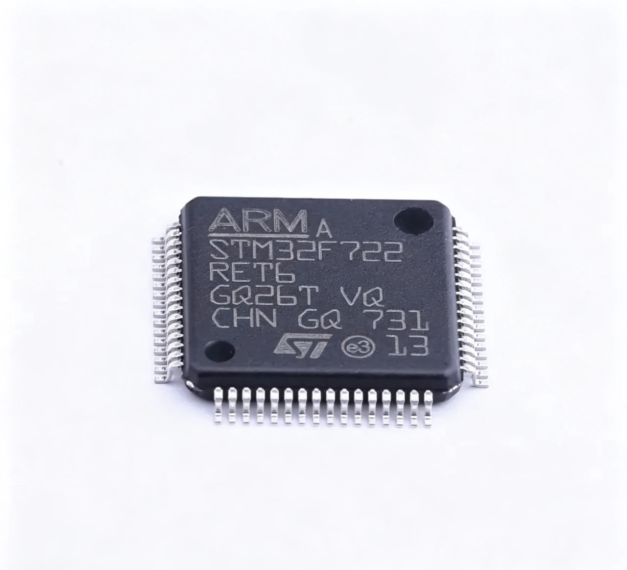 STM32F722RET6 STMicroelectronics 32-bit Microcontroller IC Arm Cortex-M7 216MHz LQFP64 Embedded MCU