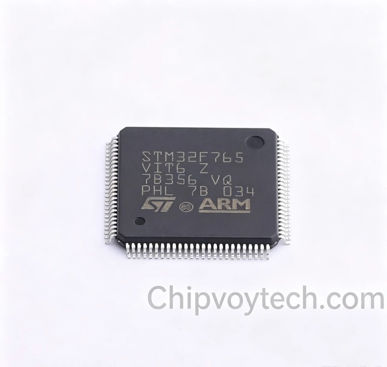 STM32F765VIT6 STMicroelectronics 32-bit Microcontroller IC Arm Cortex-M7 216MHz LQFP100 Embedded MCU