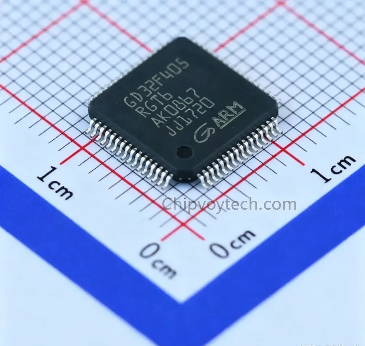 GD32F405RGT6 GigaDevice 32-bit Microcontroller IC Arm Cortex-M4 168MHz LQFP64 Embedded MCU