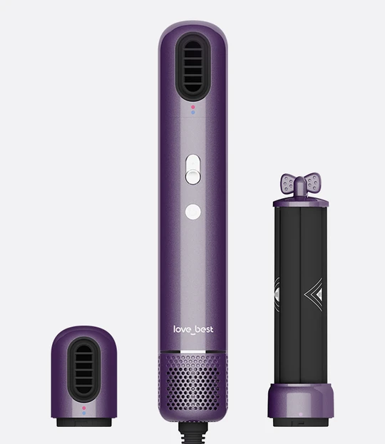 2-in-1 Air Styler & Hair Dryer, Auto-Curlers