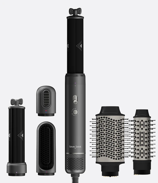 5-in-1 Air Styler & Hair Dryer, Auto-Curlers