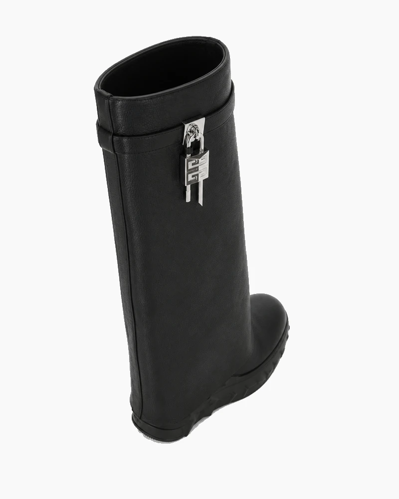 Urban Street Style Platform Tall Biker Boot