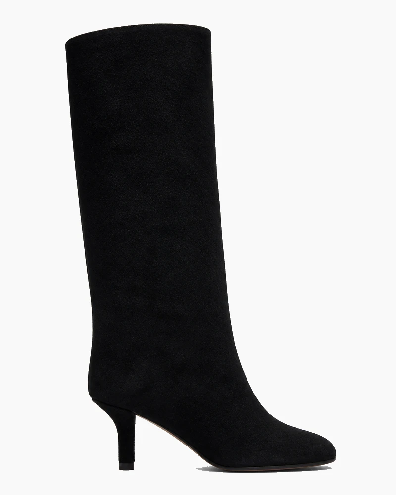 Chic City Night High Heel Suede Boots