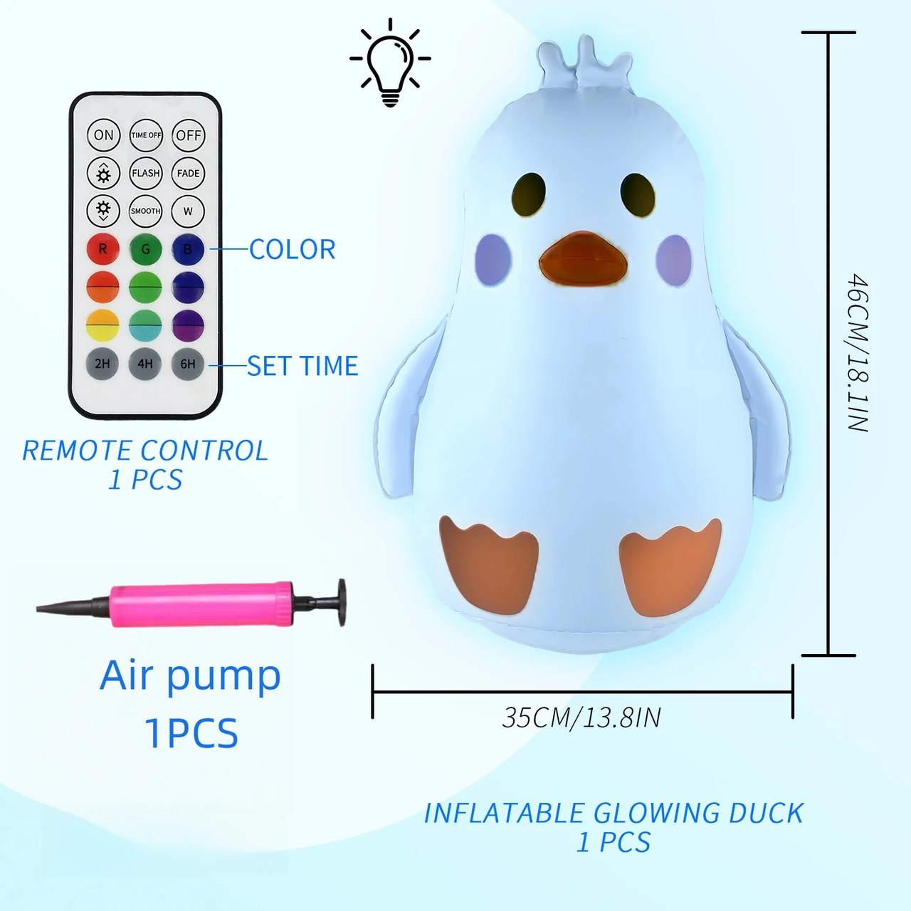 Solar Penguin Light, Rechargeable Globe Color Changing Solar Globe Lamp