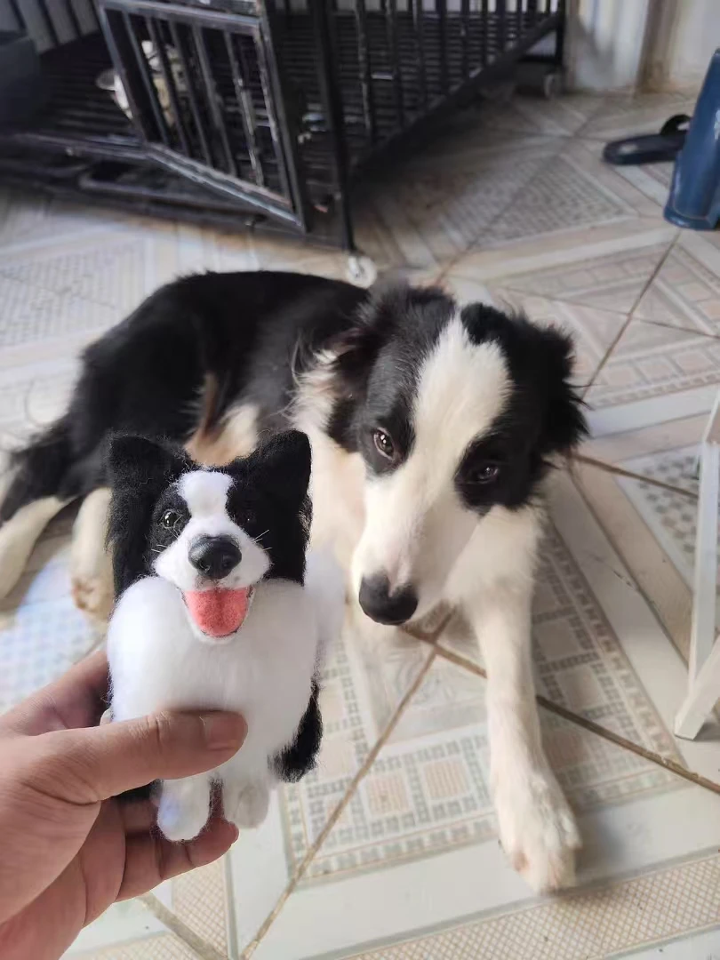 Custom Needle-Felted Pet Replica