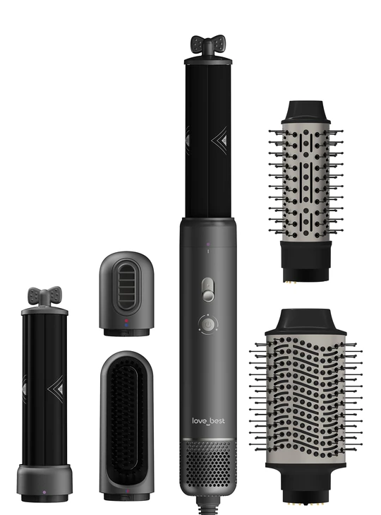 5-in-1 Air Styler & Hair Dryer, Auto-Curlers