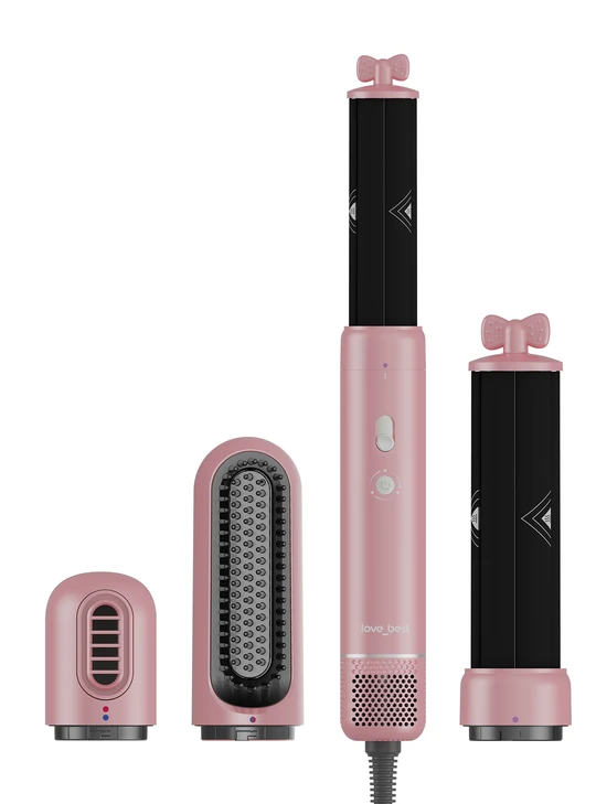 Love Best Mini Hair Dryer 110000 RPM Brushless Motor 68 mps Wind Speed Gentle Mode with 3 Accessories for Travel