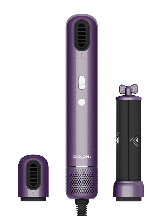 2-in-1 Air Styler & Hair Dryer, Auto-Curlers